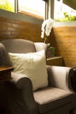 Sofa In Living Room stock afbeelding Sofa In Living Room stock afbeelding