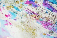 Watercolor paint blur vivid waxy colorful shapes and sparkling lights, abstract background Royalty Free Stock Photos Watercolor paint blur vivid waxy colorful shapes and sparkling lights, abstract background Royalty Free Stock Photos