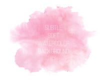 Soft pink powder color watercolor background.