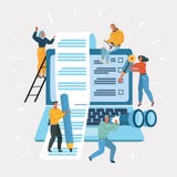 Software, desarrollo web, concepto del proyecto libre illustration Software, desarrollo web, concepto del proyecto libre illustration