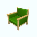 Sofá ilustração stock