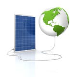 Solar Panel For Green And Renewable Energy Stock Photos Solar Panel For Green And Renewable Energy Stock Photos