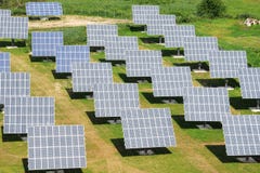 Solar Power Plant Stock Photography Solar Power Plant Stock Photography