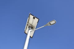 Solar Street Lamppost royalty free stock photography Solar Street Lamppost royalty free stock photography