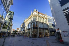 Some beautiful street view of Iserlohn downtown. Iserlohn, AUG 30: Some beautiful street view of Iserlohn downtown on AUG 30, 2016 at Iserlohn, Germany stock photos Some beautiful street view of Iserlohn downtown. Iserlohn, AUG 30: Some beautiful street view of Iserlohn downtown on AUG 30, 2016 at Iserlohn, Germany stock photos