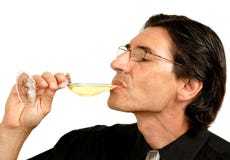 Sommelier (Wine Taster) Stock Image Sommelier (Wine Taster) Stock Image