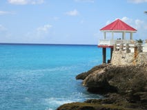 Sonesta Maho Beach, Sint Maarten. Quiet corner at Sonesta Maho Beach Hotel, Sint Maarten stock images Sonesta Maho Beach, Sint Maarten. Quiet corner at Sonesta Maho Beach Hotel, Sint Maarten stock images