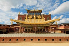 Songzanlin Tibetan Monastery, Shangri-la, China Stock Image Songzanlin Tibetan Monastery, Shangri-la, China Stock Image