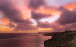 Sonnenaufgang zu Kilauea-Leuchtturm in Kauai stockbild Sonnenaufgang zu Kilauea-Leuchtturm in Kauai stockbild
