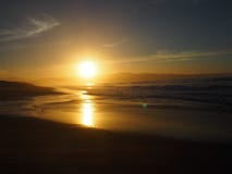 Sonnenuntergang in Monterey stockfoto Sonnenuntergang in Monterey stockfoto