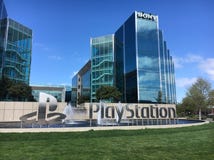Sony PlayStation Corporate Headquarters image stock Sony PlayStation Corporate Headquarters image stock