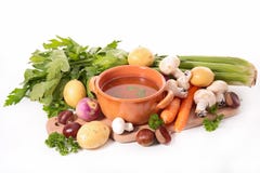  Sopa e ingrediente foto de stock