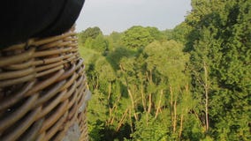 Sorvolare foresta sulla mongolfiera Sorvolare foresta sulla mongolfiera