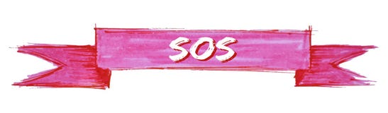 sos-band royaltyfri illustrationer sos-band royaltyfri illustrationer