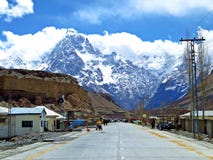 Sost, Karakoram Highway, Pakistan stock images Sost, Karakoram Highway, Pakistan stock images