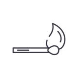 Source of fire black icon concept. Source of fire flat vector symbol, sign, illustration. vector illustration Source of fire black icon concept. Source of fire flat vector symbol, sign, illustration. vector illustration