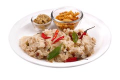 South Indian Upma And Chutney Stock Image South Indian Upma And Chutney Stock Image