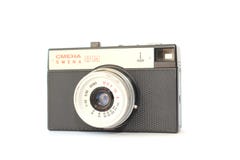 Soviet photographic equipment. The camera Smena 8M royalty free stock image Soviet photographic equipment. The camera Smena 8M royalty free stock image