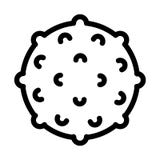 Space satellite icon, outline style stock illustration Space satellite icon, outline style stock illustration