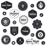 Space Travel Badges Stock Photos Space Travel Badges Stock Photos