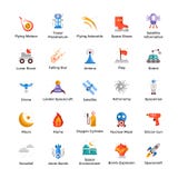 Space And Universe Icons Bundle royalty free illustration Space And Universe Icons Bundle royalty free illustration