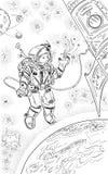 spaceman ilustração royalty free spaceman ilustração royalty free