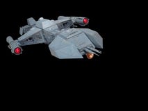 Spaceship front view royalty free stock photos Spaceship front view royalty free stock photos