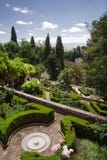 Botanical garden at Alhambra stock photography Botanical garden at Alhambra stock photography
