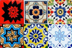 Spanich Moroccan style vintage ceramic tile Royalty Free Stock Photo Spanich Moroccan style vintage ceramic tile Royalty Free Stock Photo