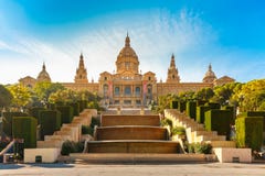 Spanien fyrkant eller Placa De Espanya, Barcelona, Spanien arkivbilder Spanien fyrkant eller Placa De Espanya, Barcelona, Spanien arkivbilder