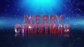Sparkle Filled Merry Christmas Happy New Year Greeting. This video features a blue particle filled background with a Merry Christmas Happy New year message in a Sparkle Filled Merry Christmas Happy New Year Greeting. This video features a blue particle filled background with a Merry Christmas Happy New year message in a