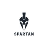 Spartan Logo Vector, Sparta-symbool voor de inspiratie van het embleemontwerp - Vector royalty-vrije illustratie Spartan Logo Vector, Sparta-symbool voor de inspiratie van het embleemontwerp - Vector royalty-vrije illustratie