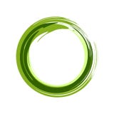 Spazzola di Zen Symbol Abstract Green Ink illustrazione di stock Spazzola di Zen Symbol Abstract Green Ink illustrazione di stock