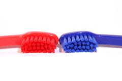 Spazzolino da denti di colore immagini stock Spazzolino da denti di colore immagini stock