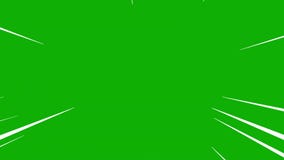Speed Lines Green Screen Background Stock Video Footage By Megapixl