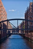 Speicherstadt в Гамбурге Стоковая Фотография RF Speicherstadt в Гамбурге Стоковая Фотография RF