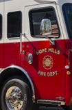 Speranza Mills Fire Department Truck Aparatus, Nord Carolina, S.U.A. 7 aprile 2018 immagini stock libere da diritti Speranza Mills Fire Department Truck Aparatus, Nord Carolina, S.U.A. 7 aprile 2018 immagini stock libere da diritti