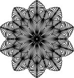 Spets- mandala Dekorativ beståndsdel för tappning Österlänningen mönstrar royaltyfri illustrationer Spets- mandala Dekorativ beståndsdel för tappning Österlänningen mönstrar royaltyfri illustrationer