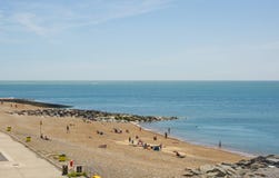 Spiaggia di Rottingdean, Sussex, Inghilterra fotografie stock libere da diritti Spiaggia di Rottingdean, Sussex, Inghilterra fotografie stock libere da diritti
