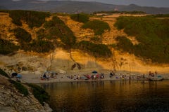 Spiaggia in Sardegna, Italia fotografia stock Spiaggia in Sardegna, Italia fotografia stock