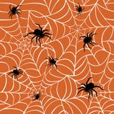 Spiders On Webs Royalty Free Stock Photography