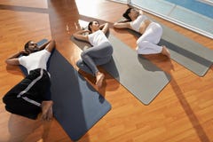 Spinal twist Royalty Free Stock Photo Spinal twist Royalty Free Stock Photo