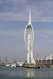 Spinnakertoren in Portsmouth. Hampshire. Engeland royalty-vrije stock afbeeldingen Spinnakertoren in Portsmouth. Hampshire. Engeland royalty-vrije stock afbeeldingen