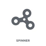 Spinner icon from Arcade collection. royalty free illustration Spinner icon from Arcade collection. royalty free illustration