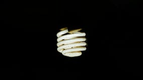 Beautiful night light bulbs Energy saving stock photography Beautiful night light bulbs Energy saving stock photography