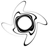 Spiral, twirl illustration. Abstract element with radial style vector illustration Spiral, twirl illustration. Abstract element with radial style vector illustration