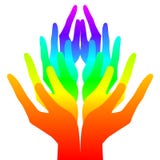 Spiritualiteit, vrede en liefde vector illustratie Spiritualiteit, vrede en liefde vector illustratie