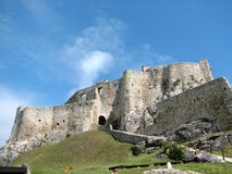 Spis Castle In Slovakia Stock Image