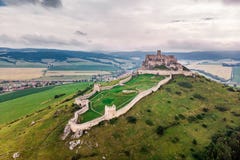 Spis castle slovakia royalty free stock photography Spis castle slovakia royalty free stock photography