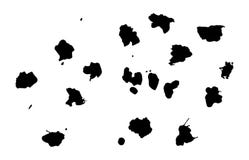 Splated tło Czarni farb pluśnięcia royalty ilustracja Splated tło Czarni farb pluśnięcia royalty ilustracja